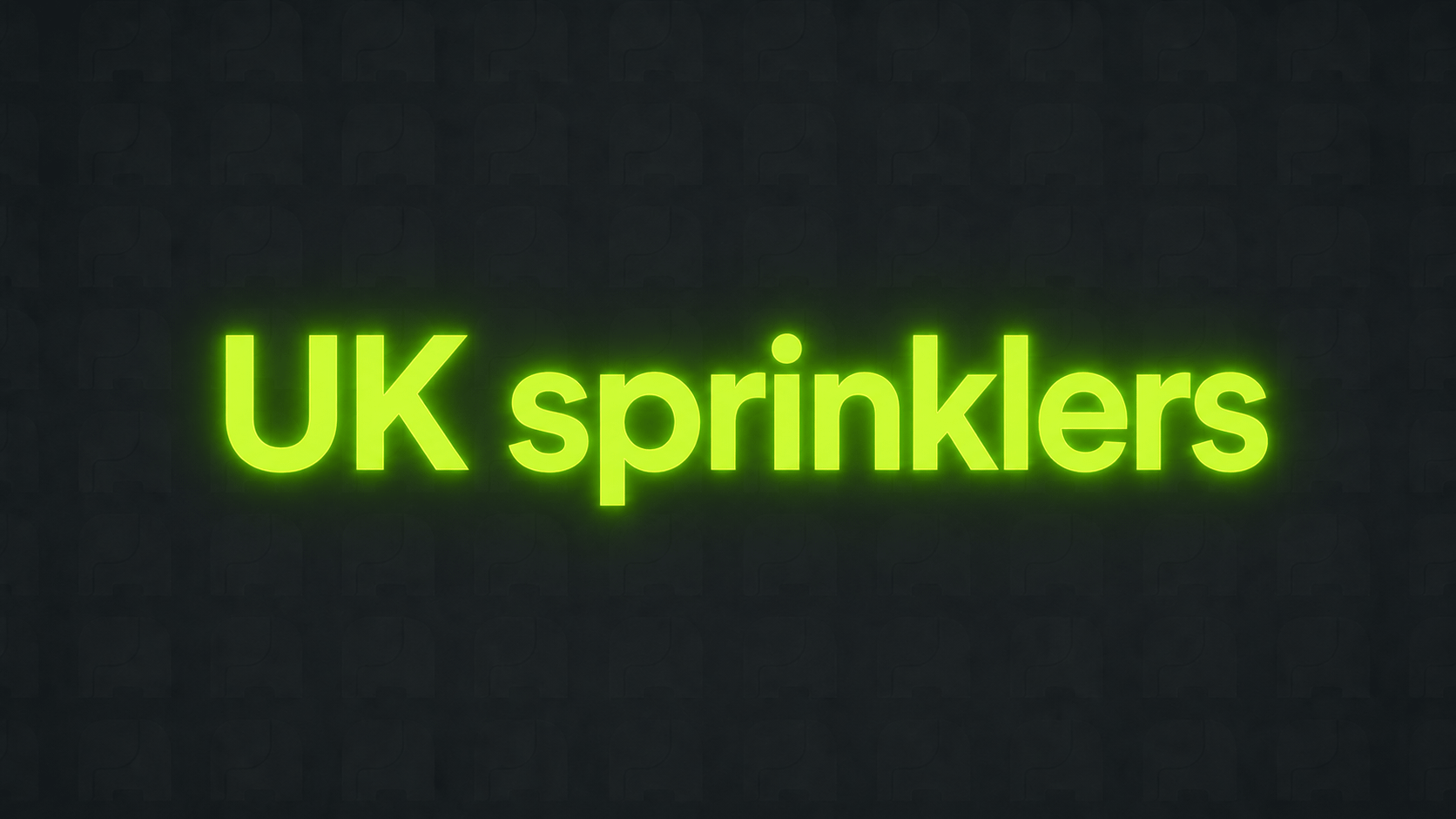 UK SPRINKLERS